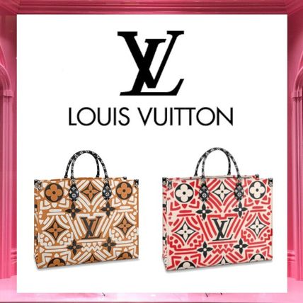Louis Vuitton 2020 21AW Casual Style Canvas A4 Office Style Logo Totes M45359 