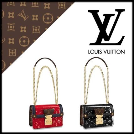 Louis Vuitton 2020 21AW Monogram Canvas Leather Elegant Style Shoulder Bags M90516 M90517 