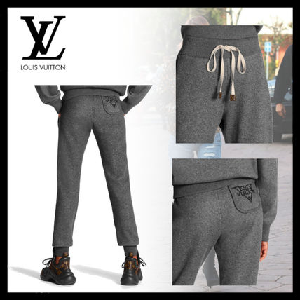 Louis Vuitton 2020 SS Cashmere Plain Logo Lounge  Sleepwear 1A61NK 