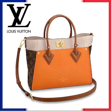 Louis Vuitton 2020 21AW Monogram Casual Style Canvas Blended Fabrics 2WAY Leather 