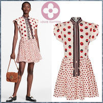 Louis Vuitton 2020 21AW Casual Style Silk Medium Short Sleeves Party Style 1A842E 