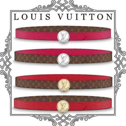 Louis Vuitton MONOGRAM 2020 21AW Lv Circle 25Mm Reversible Belt