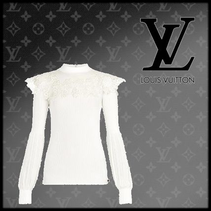 Louis Vuitton 2020 21AW Pullover With Lace 1A7UBY 