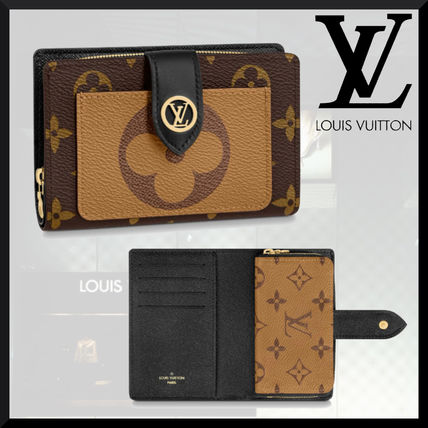 Louis Vuitton Monogram Canvas Folding Wallet Long Wallet Logo M69432 