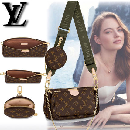 Louis Vuitton MONOGRAM 2020 21AW Casual Style Plain Leather Party Style Office Style M44813 