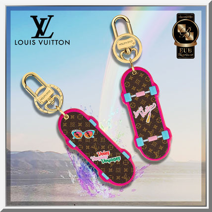 Louis Vuitton Monogram Calfskin Street Style Leather Logo Card Holders M69006 