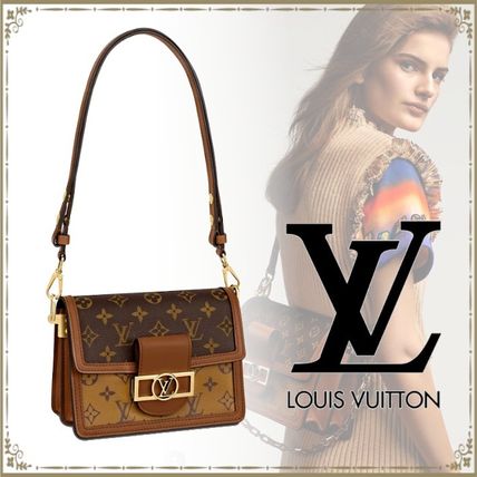 Louis Vuitton 2019 20AW Monogram Canvas Plain Leather Elegant Style Logo 