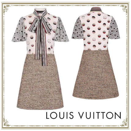 Louis Vuitton 2020 21AW Short Sleeves Dresses 1A840D 