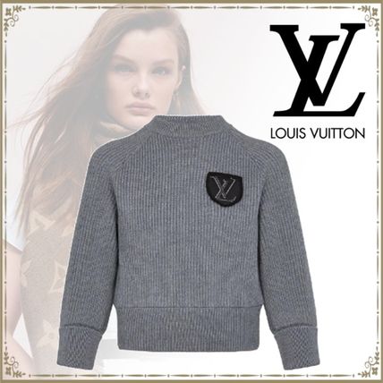 Louis Vuitton 2020 21AW Casual Style Wool Nylon Blended Fabrics Plain Cotton 
