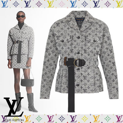 Louis Vuitton 2020 21AW Monogram Casual Style Wool Medium Elegant Style Jackets 1A81YZ 