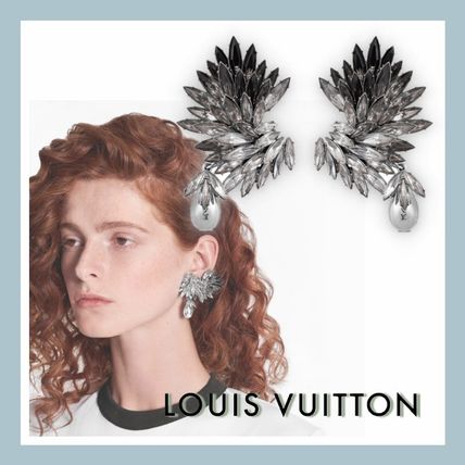 Louis Vuitton 2020 SS Petal Strass Earrings MP2572 