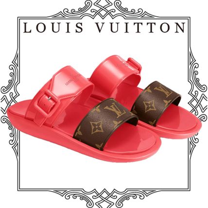 Louis Vuitton MONOGRAM 2020 SS Sunbath Flat Mule