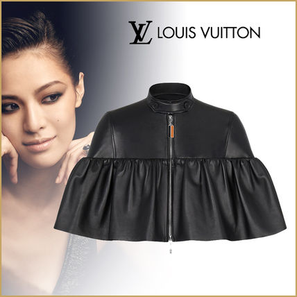 Louis Vuitton 2020 21AW Rock And Roll Cropped Bolero Jacket In Lambskin 1A826B 