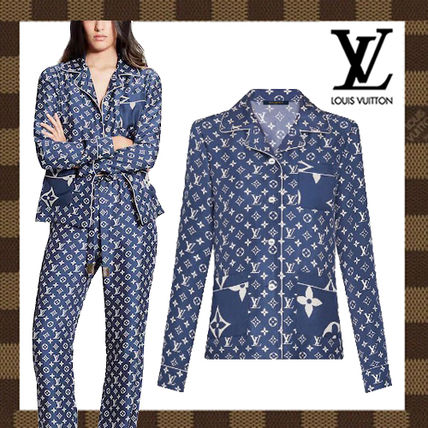 Louis Vuitton MONOGRAM 2019 20AW Lv Escale Pyjama Shirt 1A7SF4 
