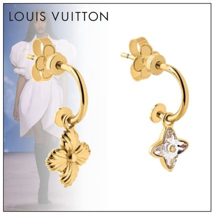 Louis Vuitton Blooming Strass Mismatched Earrings M68376 