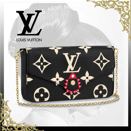 Louis Vuitton MONOGRAM 2020 21AW Monogram Casual Style 2WAY Leather Party Style Elegant Style 