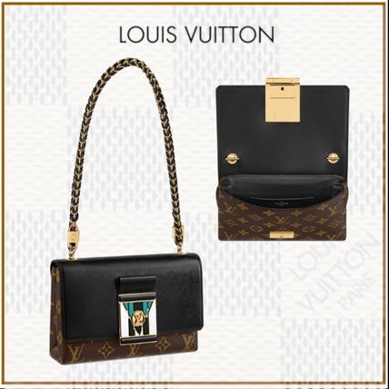 Louis Vuitton MONOGRAM 2020 Cruise Monogram Calfskin Canvas Blended Fabrics 2WAY Chain 