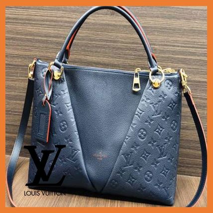 Louis Vuitton MONOGRAM EMPREINTE 2020 SS 2WAY Plain Leather Elegant Style Crossbody Handbags M44397 