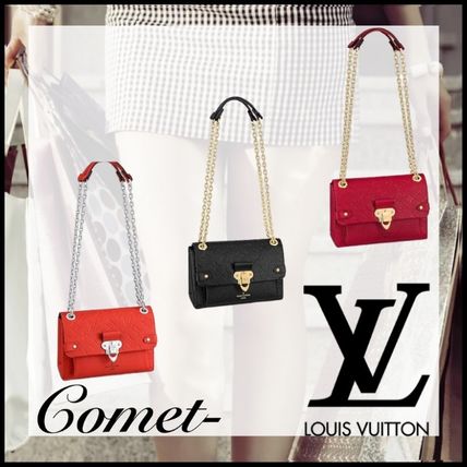 Louis Vuitton Monogram Calfskin Blended Fabrics Street Style Leather Logo M44883 M44550 M44554 