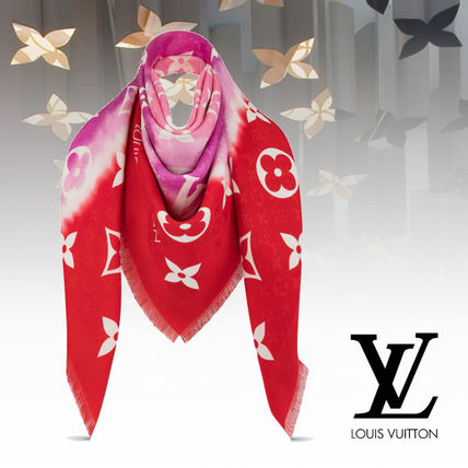 Louis Vuitton MONOGRAM 2020 SS Lv Escale Monogram Shawl M76088 
