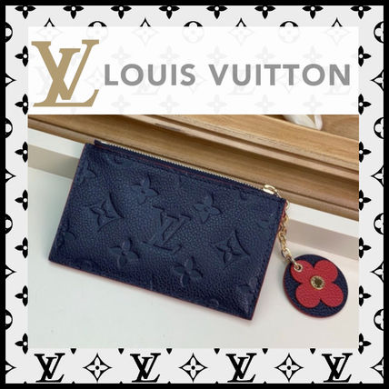 Louis Vuitton MONOGRAM EMPREINTE 2020 SS Zipped Card Holder M68338 