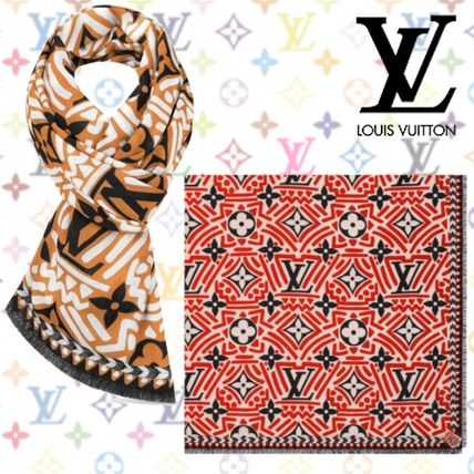 Louis Vuitton 2020 21AW Exclusive Prelaunch Lv Crafty Stole M76485 M76484 