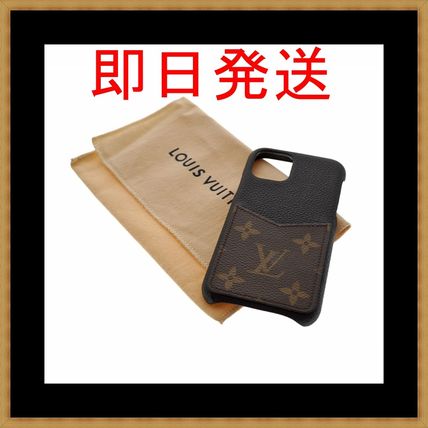 Louis Vuitton MONOGRAM Monogram Leather Smart Phone Cases M69095 M69094 