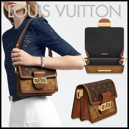 Louis Vuitton MONOGRAM 2019 SS Monogram Casual Style Calfskin Leather Party Style 