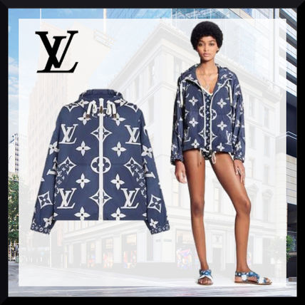 Louis Vuitton 2020 21AW Lv Escale Printed Parka 1A7SG4 