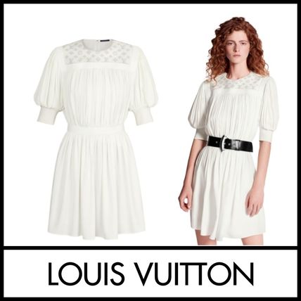 Louis Vuitton 2020 SS Casual Style Silk Dresses 1A612J 