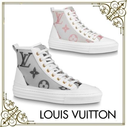 Louis Vuitton Monogram Casual Style Plain Logo Low Top Sneakers 