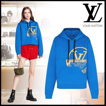 Louis Vuitton 2020 21AW Short Nylon Long Sleeves Plain Cotton Logo Cropped