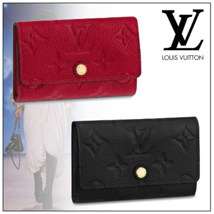 Louis Vuitton Monogram Plain Leather Logo Keychains  Bag Charms M63708 M64421 