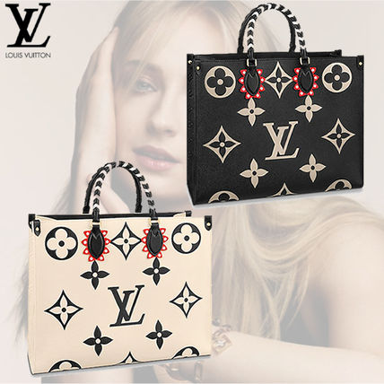 Louis Vuitton MONOGRAM EMPREINTE 2020 21AW Street Style Totes M45373 M45372 