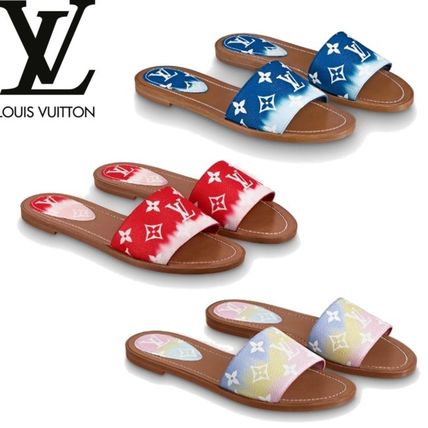 Louis Vuitton Lv Escale Lock It Flat Mules 1A7TOY 1A7TNB 1A7TO5 