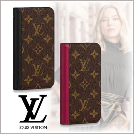Louis Vuitton MONOGRAM 2020 SS Monogram Unisex Leather Logo iPhone 11 Smart Phone Cases M69678 M69577 