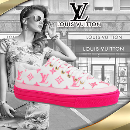 Louis Vuitton Casual Style Elegant Style Low Top Sneakers 1A65TP 