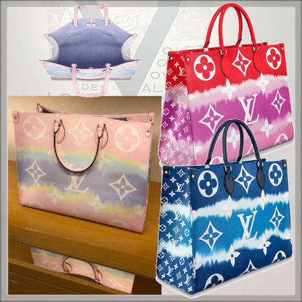 Louis Vuitton MONOGRAM 2020 SS Monogram Leather Logo Totes M45119 