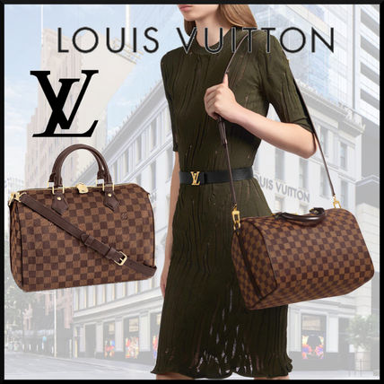 Louis Vuitton DAMIER Speedy Bandouli