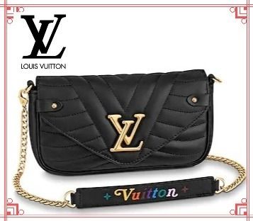 Louis Vuitton Monogram Leather Elegant Style Crossbody