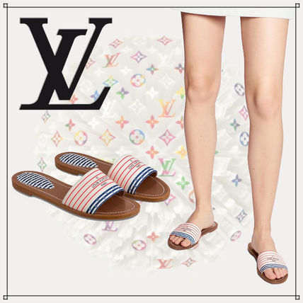 Louis Vuitton LOCKIT 2020 SS Lock It Flat Mule 1A7U3D 