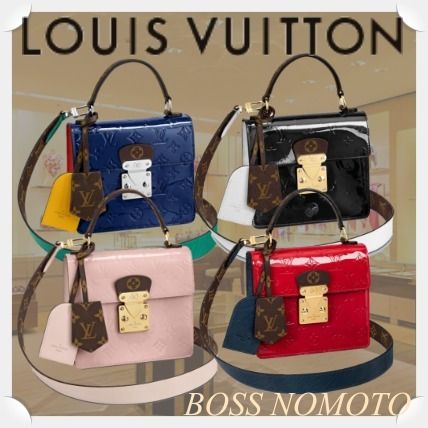 Louis Vuitton MONOGRAM VERNIS 2020 SS Casual Style Canvas Blended Fabrics 2WAY Bi