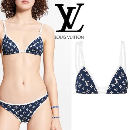 Louis Vuitton MONOGRAM Lv Escale Triangle Bikini Top 1A7SGG 