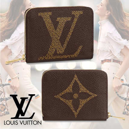 Louis Vuitton MONOGRAM 2020 21AW Monogram Canvas Street Style Leather Long Wallet 