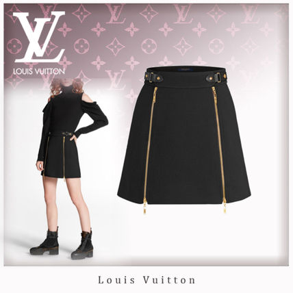 Louis Vuitton 2020 Cruise Mini Skirt With Zipped Detail 1A60XF 1A60XE 1A60XD 