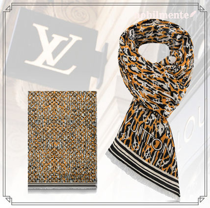 Louis Vuitton MONOGRAM Monogram Giant Jungle Stole M73645 