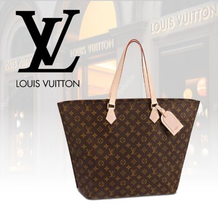Louis Vuitton 2020 21AW Monogram A4 Leather Totes 