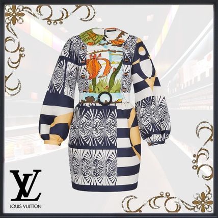 Louis Vuitton 2020 SS Bell Sleeved Belted Dress 1A7T27 