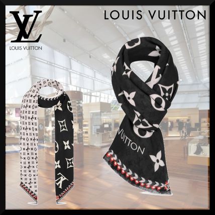 Louis Vuitton 2020 21AW Lv Crafty Bi Color Stole M76499 