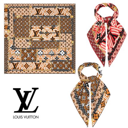 Louis Vuitton MONOGRAM 2020 21AW Monogram Casual Style Silk Elegant Style Logo M76490 M76489 